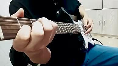 4K实拍电吉他弹奏视频的预览图